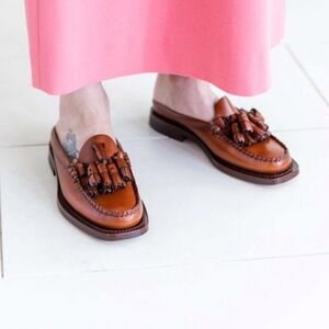 Hereu Tassel Loafer Mule